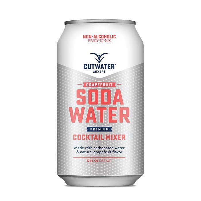 Buy Cutwater Spirits Grapefruit Soda Water Mixer (4 Pack – 12 Ounce Cans) online from the best online liquor store in the USA.