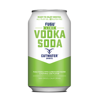 Buy Fugu Lime Vodka Soda (4 Pack - 12 Ounce Cans) online from the best online liquor store in the USA.